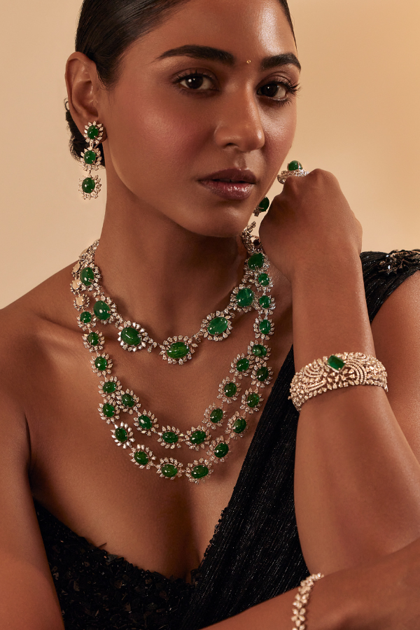 Emerald Diamond Pannabagh