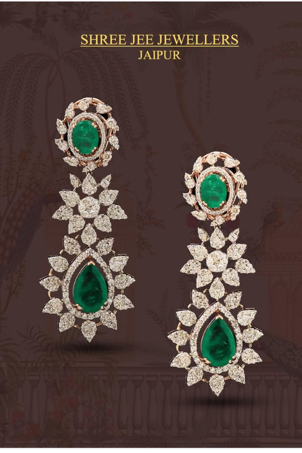 Emerald Studs