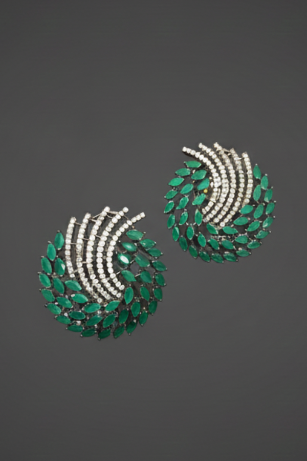 Emerald Studs